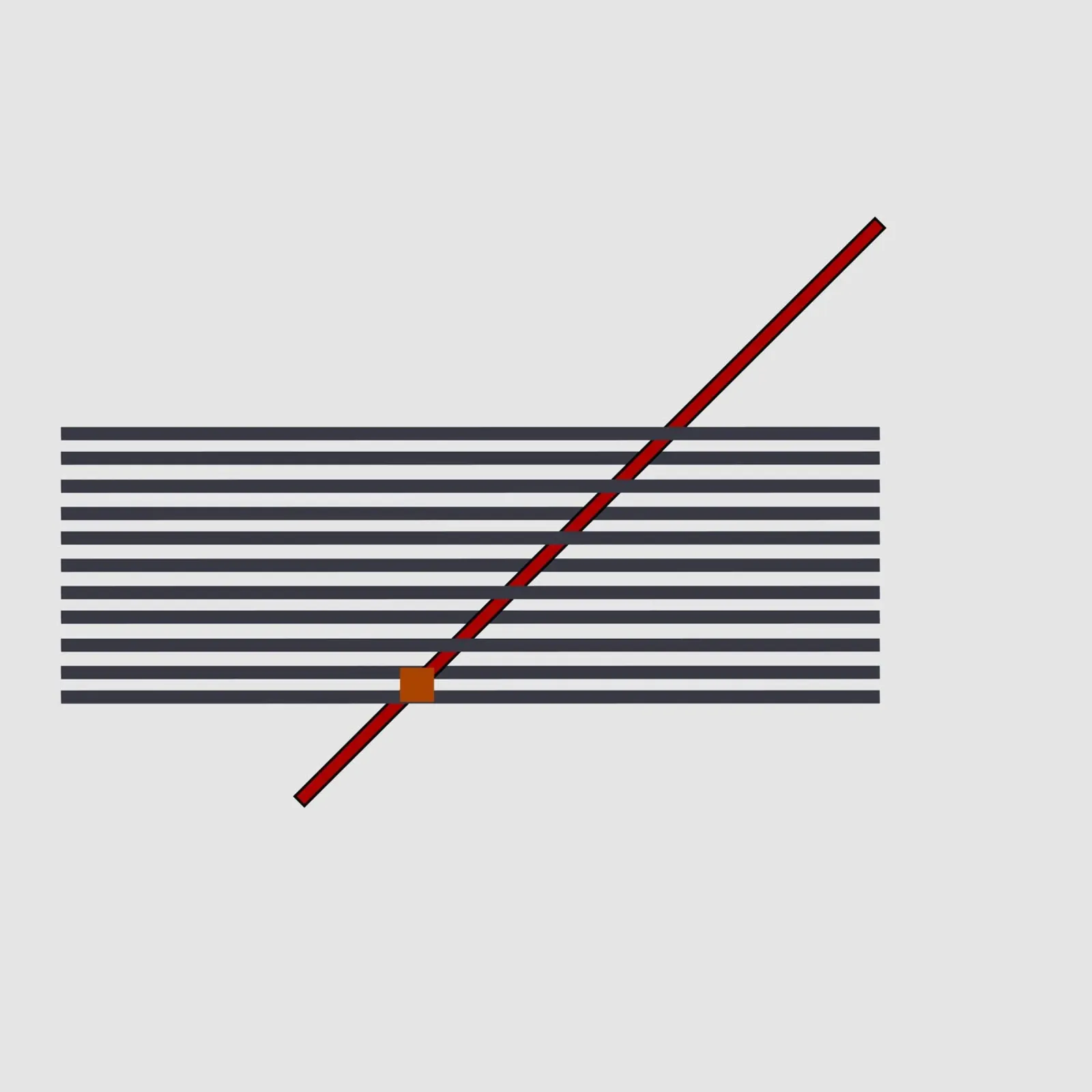 E.Geometric1015 carta hahnemühle da WALLART-Peter Lorenz