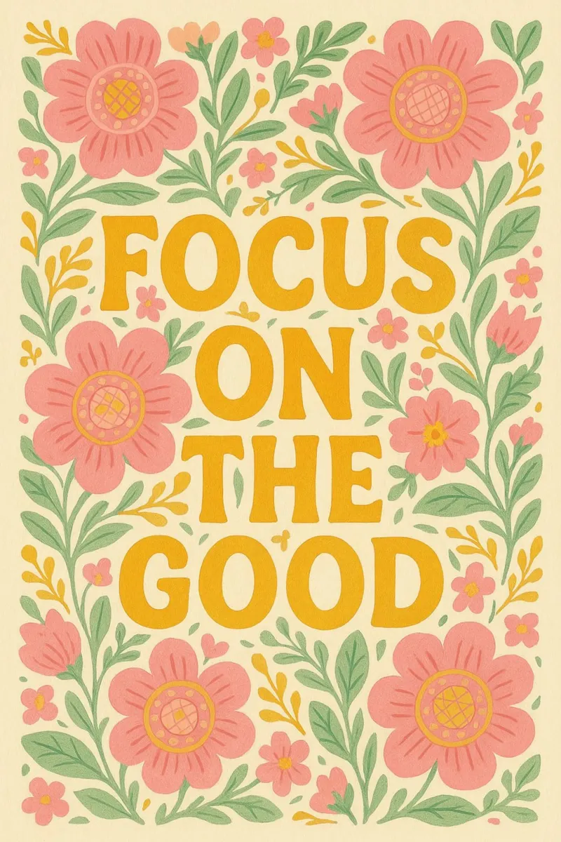 Focus on the Good pellicola backlit da Wall of Whispers