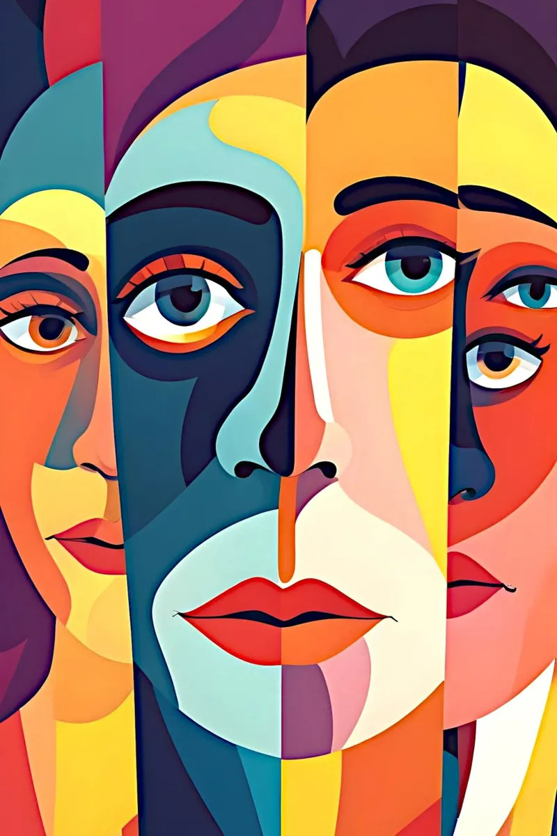 People1036 plexiglass da WALLART-Peter Lorenz