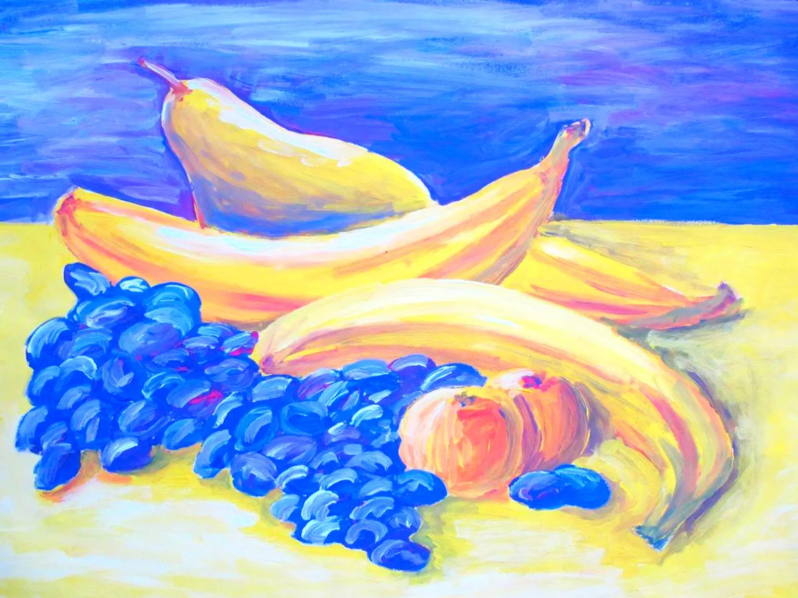 Eat more fruits! tela con Cornice a cassetta da sum2proveDesign