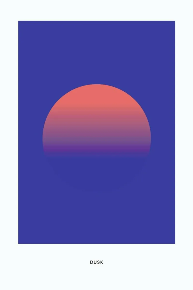 Dusk #6 pellicola backlit da daylight design studio