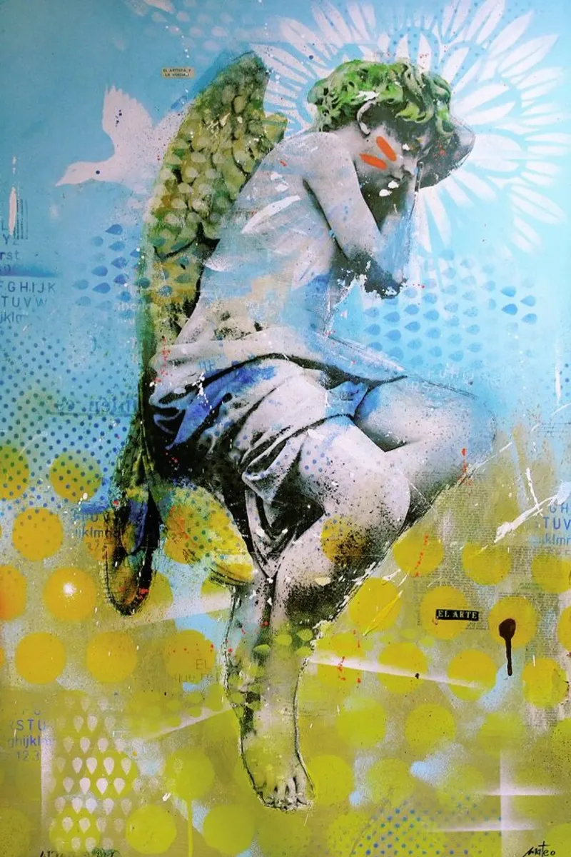 Angelito Visuel carta hahnemühle da Tameo