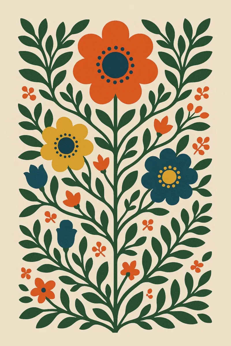 Tree of Flower alluminio dibond da Studio M