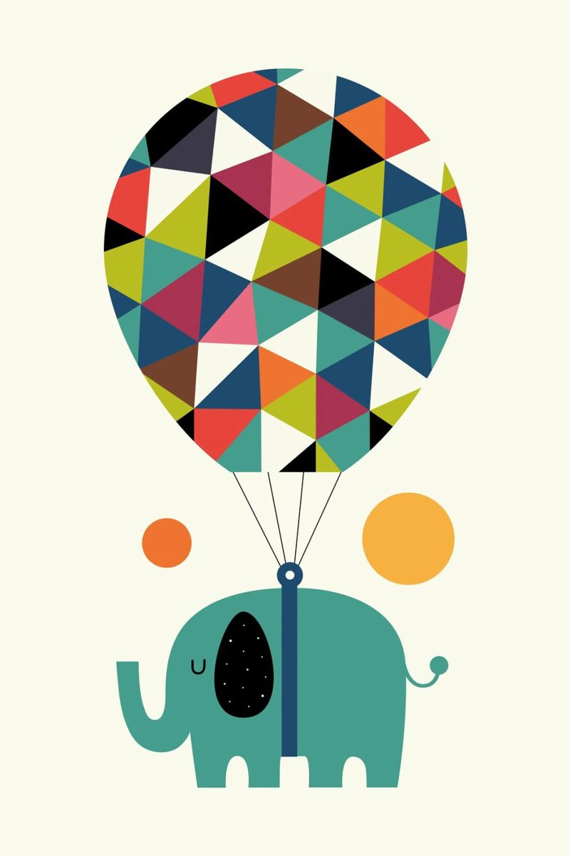 Hoch fliegen und groß träumen Poster von Andy Westface