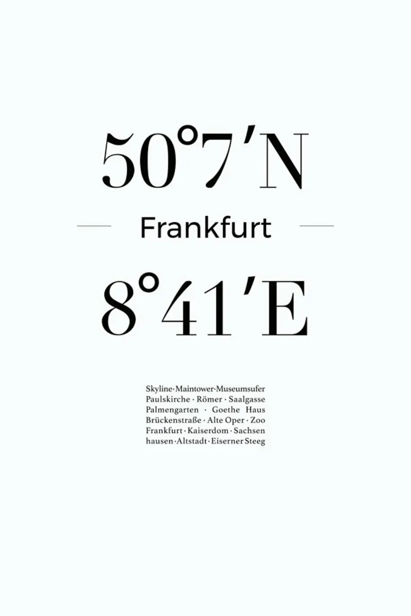 Frankfurt pellicola backlit da Studio One
