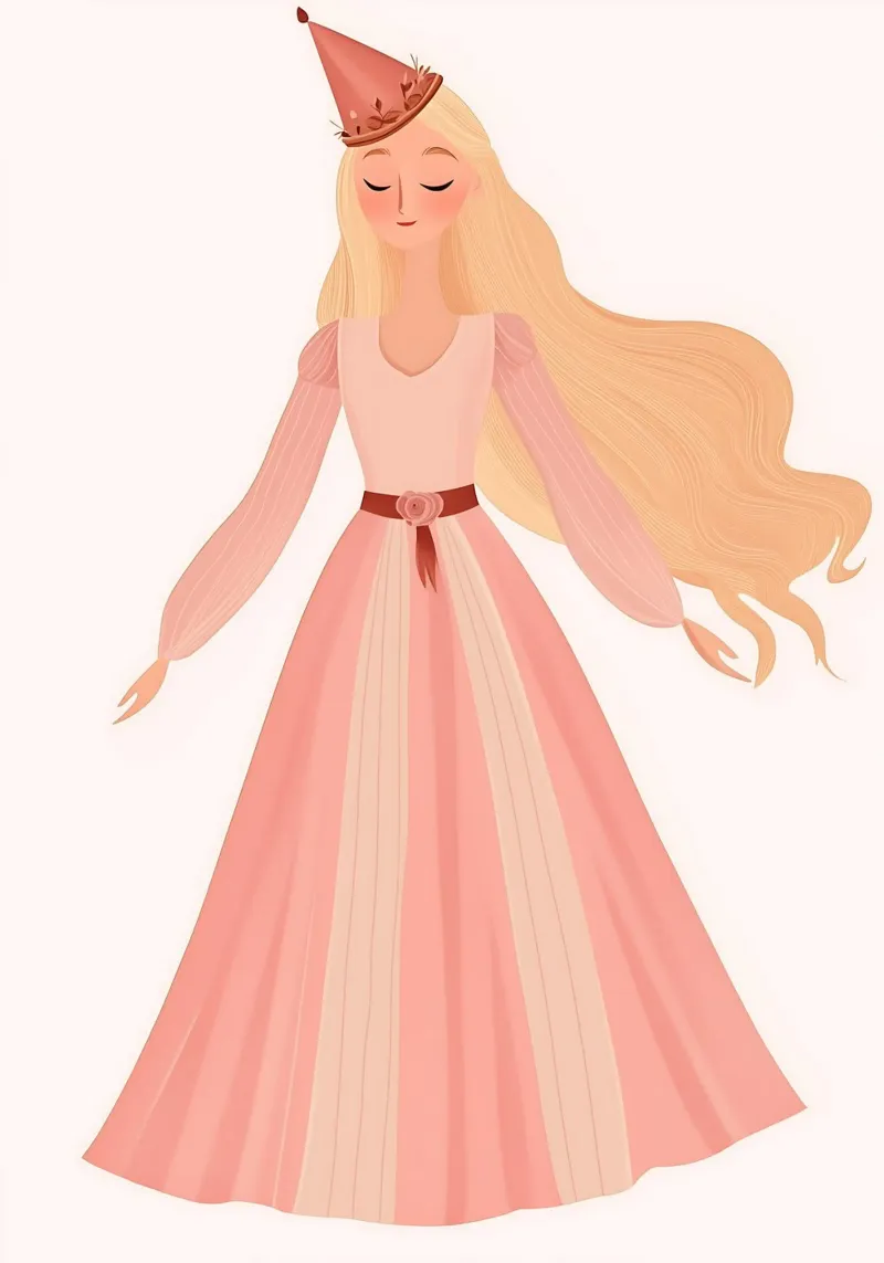 Princess Nursery Wall Art, Kids Poster hahnemühle by Little Lola