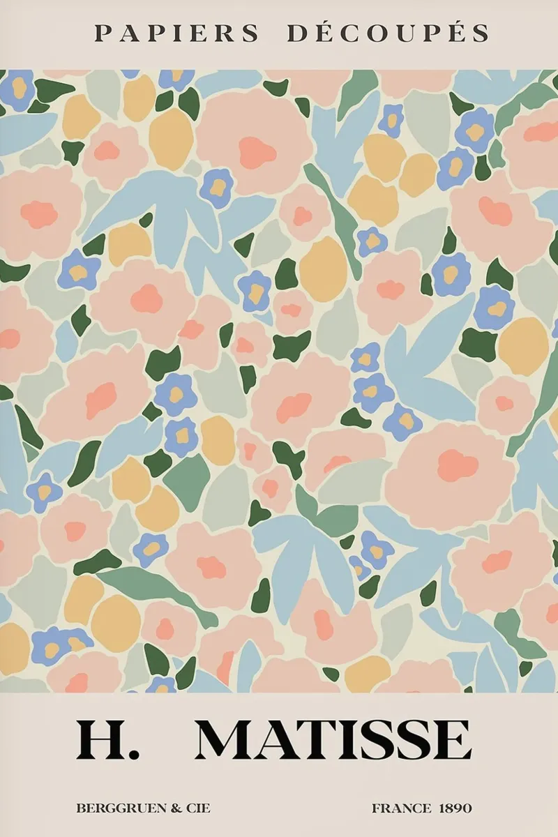 Henri Matisse pellicola backlit da Trending Art Company