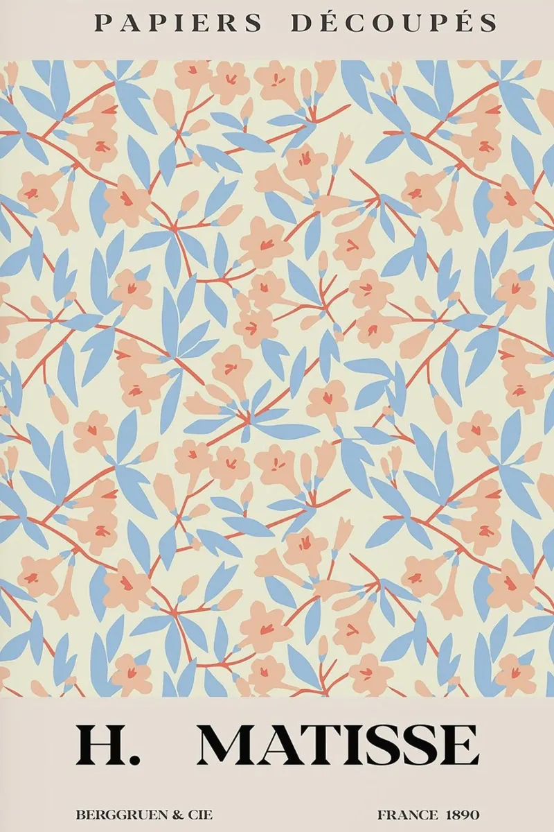 Henri Matisse Art pellicola backlit da Trending Art Company