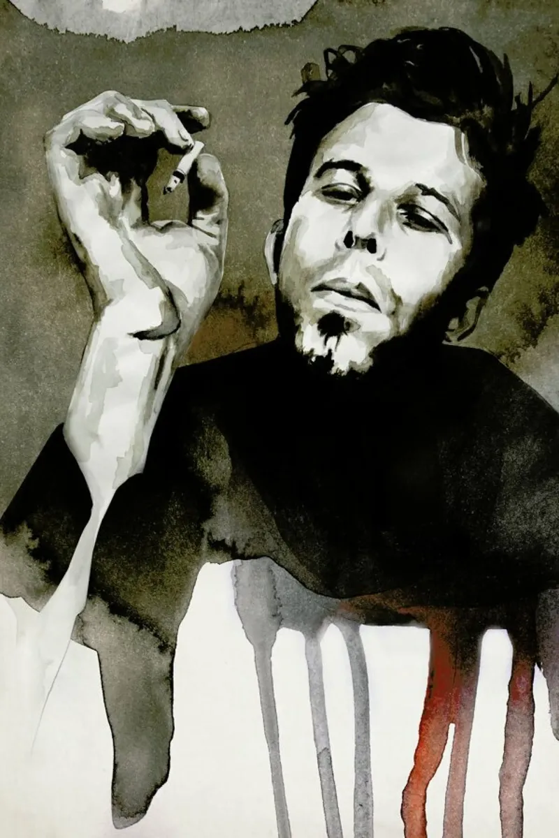 Tom Waits poster da David Diehl