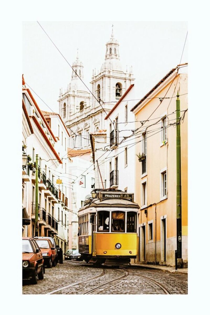 Lisbon Tram Poster von METROPOLIS