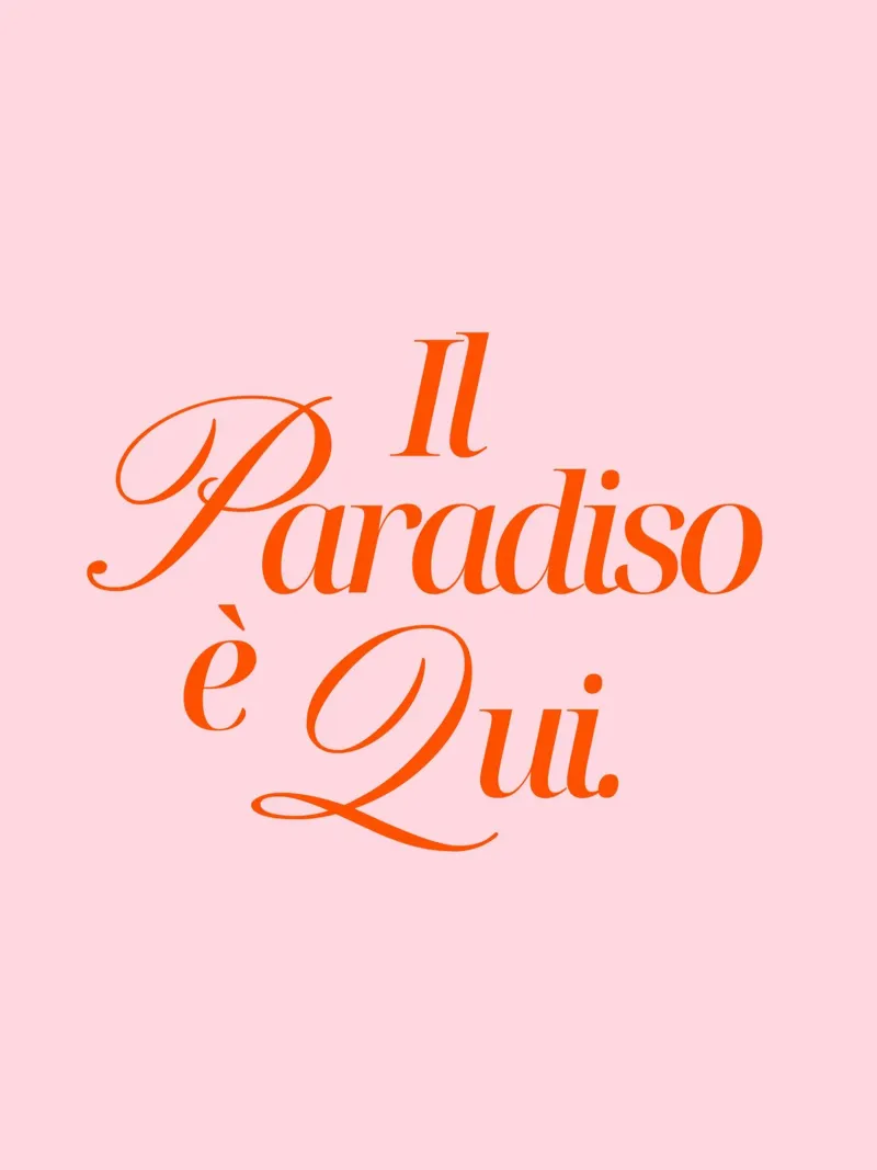 Il paradiso è qui pellicola backlit da Ohkimiko