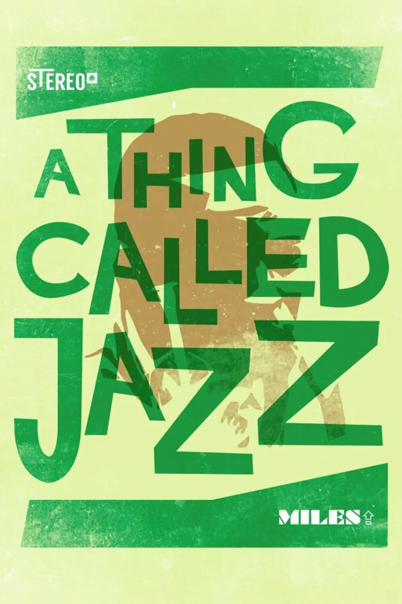Thing called jazz Miles Davis pellicola backlit da 121 Creatives