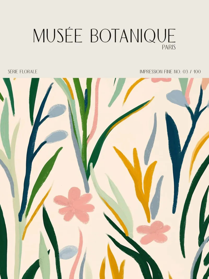Musée Botanique No 38 alluminio dibond da treechild