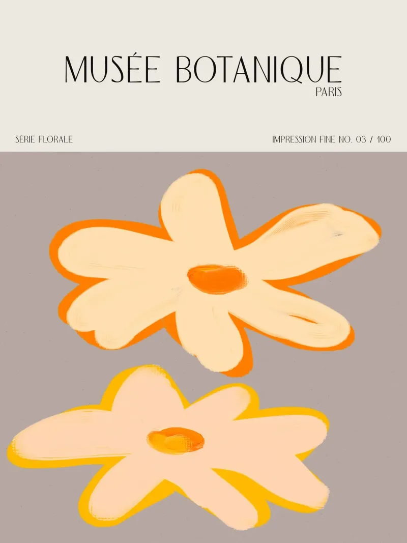 Musée Botanique No 46 alluminio dibond da treechild