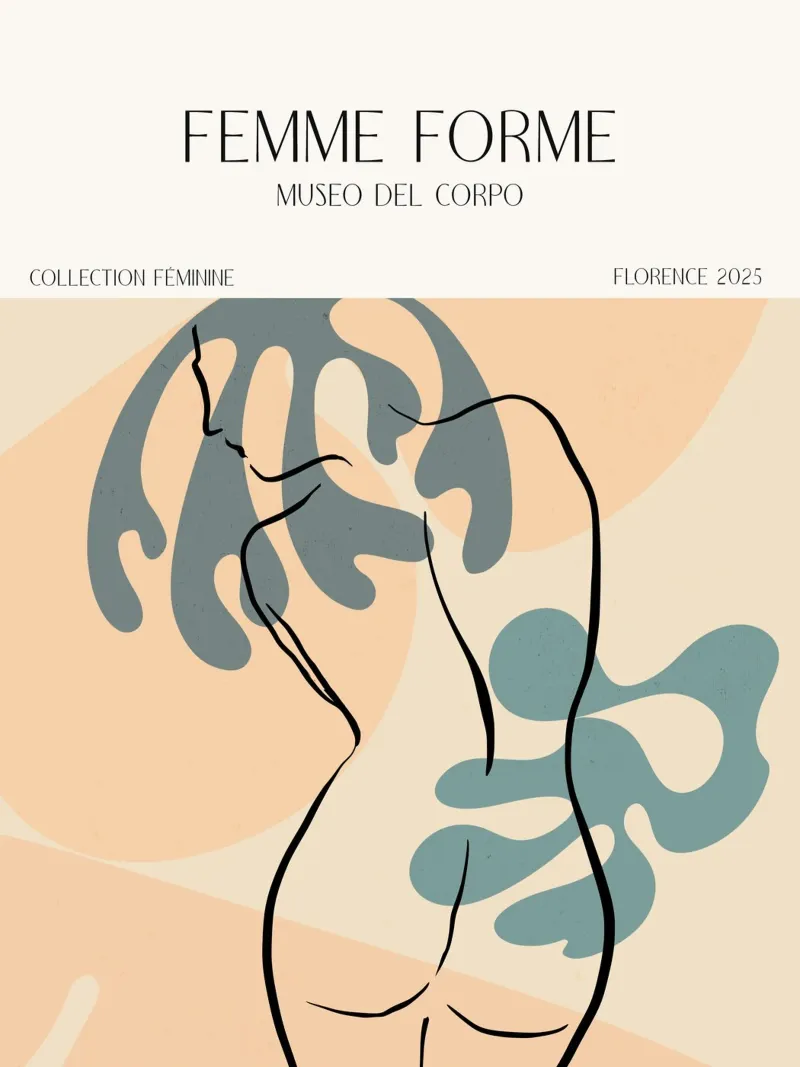 Femme Forme No 02 poster da treechild