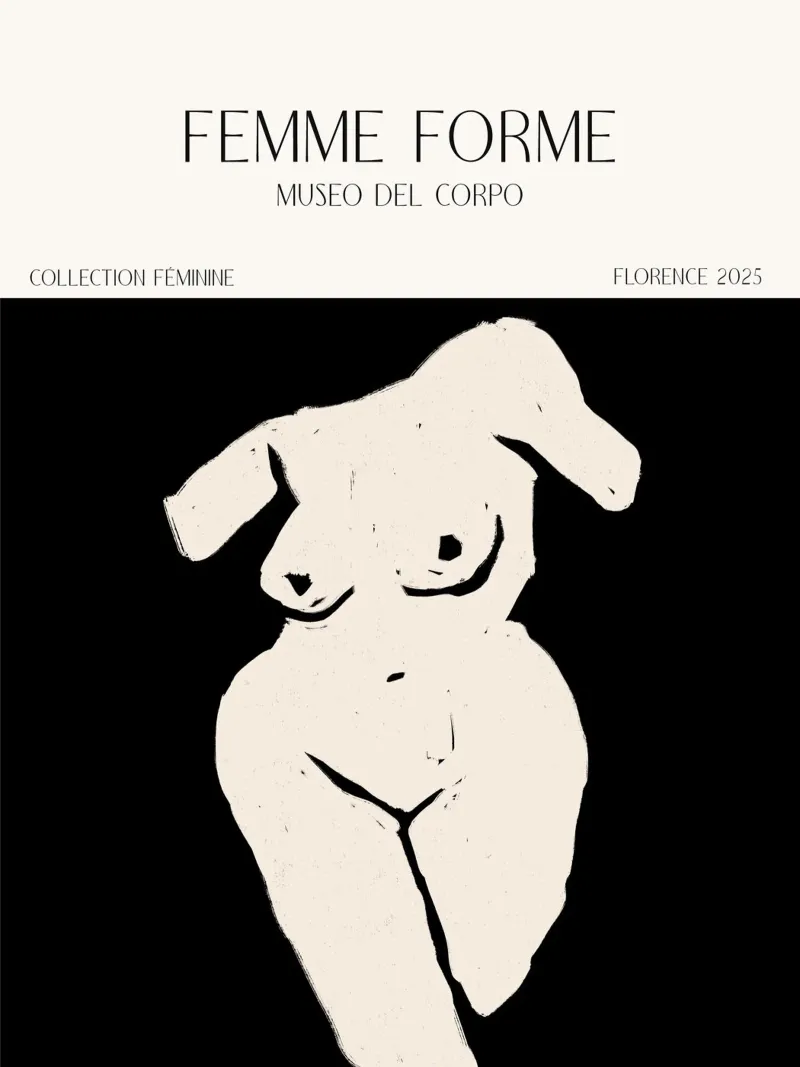 Femme Forme No 07 poster da treechild