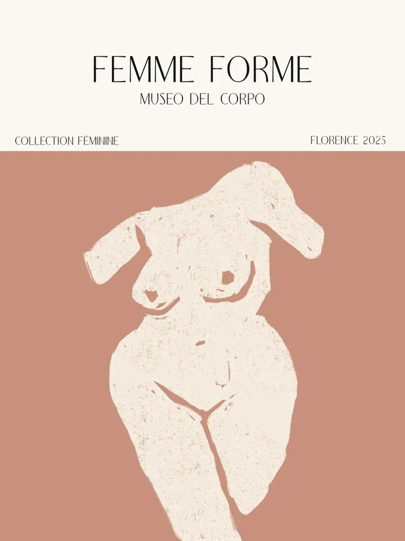 Femme Forme No 09 poster da treechild