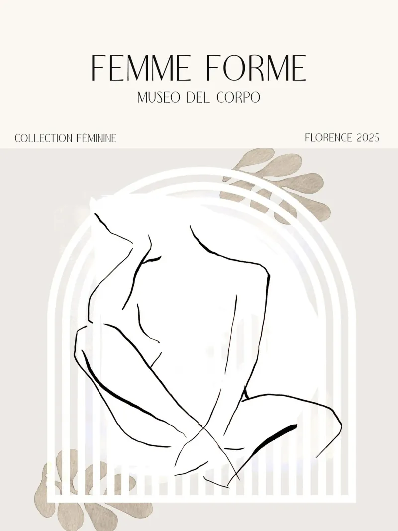 Femme Forme No 10 poster da treechild