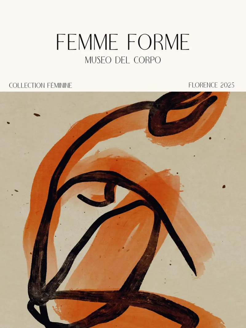 Femme Forme No 12 poster da treechild