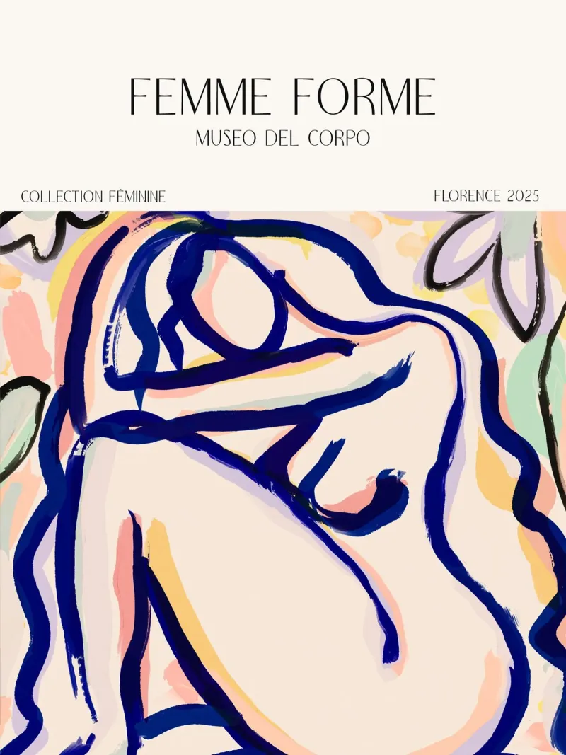 Femme Forme No 13 poster da treechild