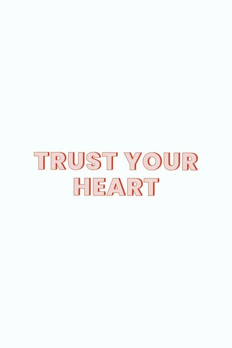Trust Your Heart pellicola backlit da daylight design studio