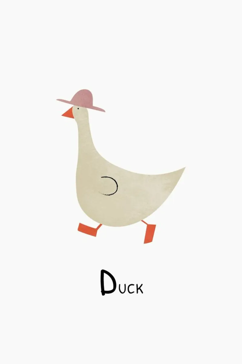 Duck pellicola backlit da Little Flourishes