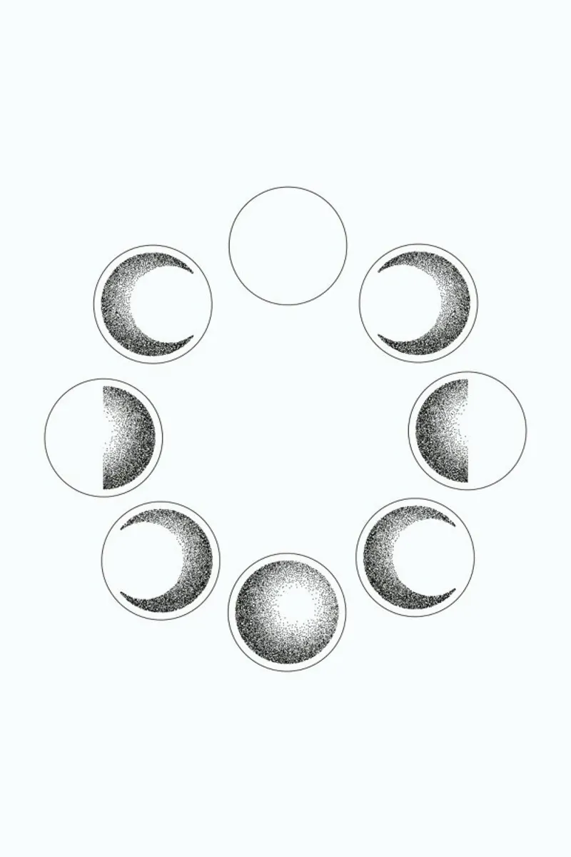 Lunar Phases pellicola backlit da daylight design studio