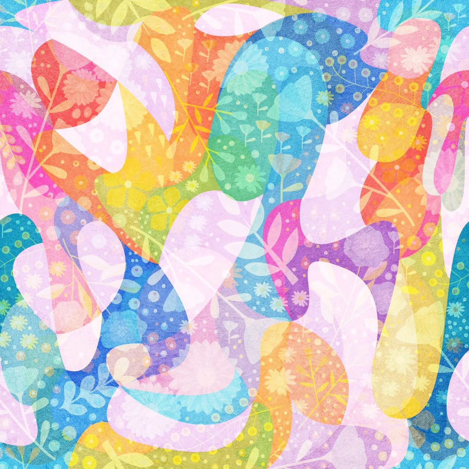 Spring Dreams Abstract pattern hahnemühle de lovely lines