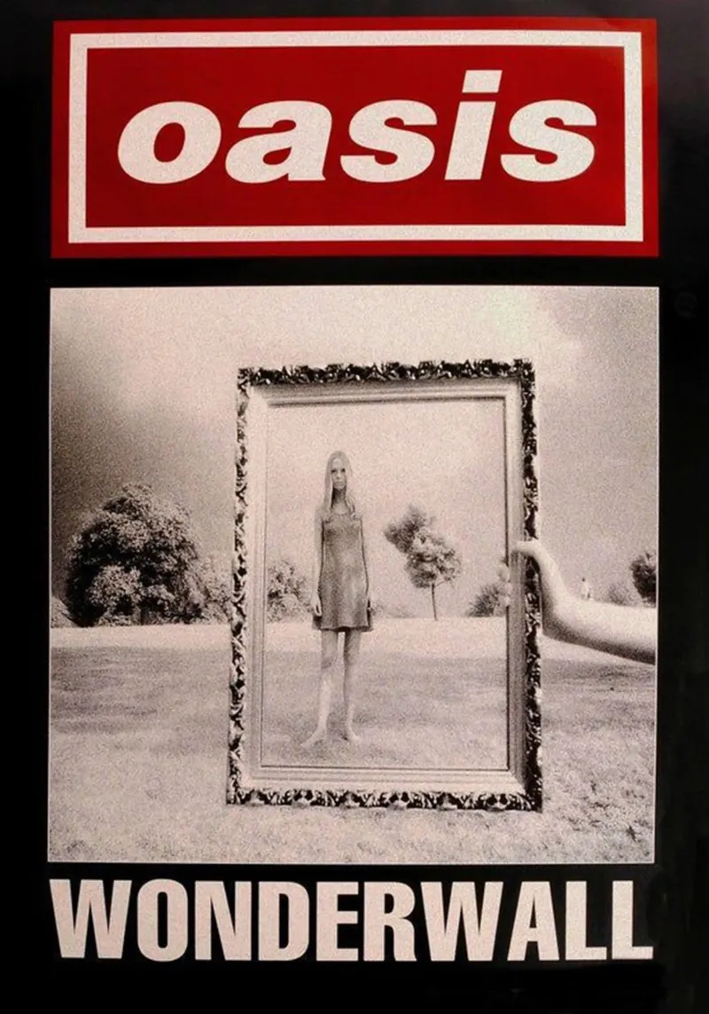 Oasi Wonderwall poster con telaio in plastica da HUMMERSONIC