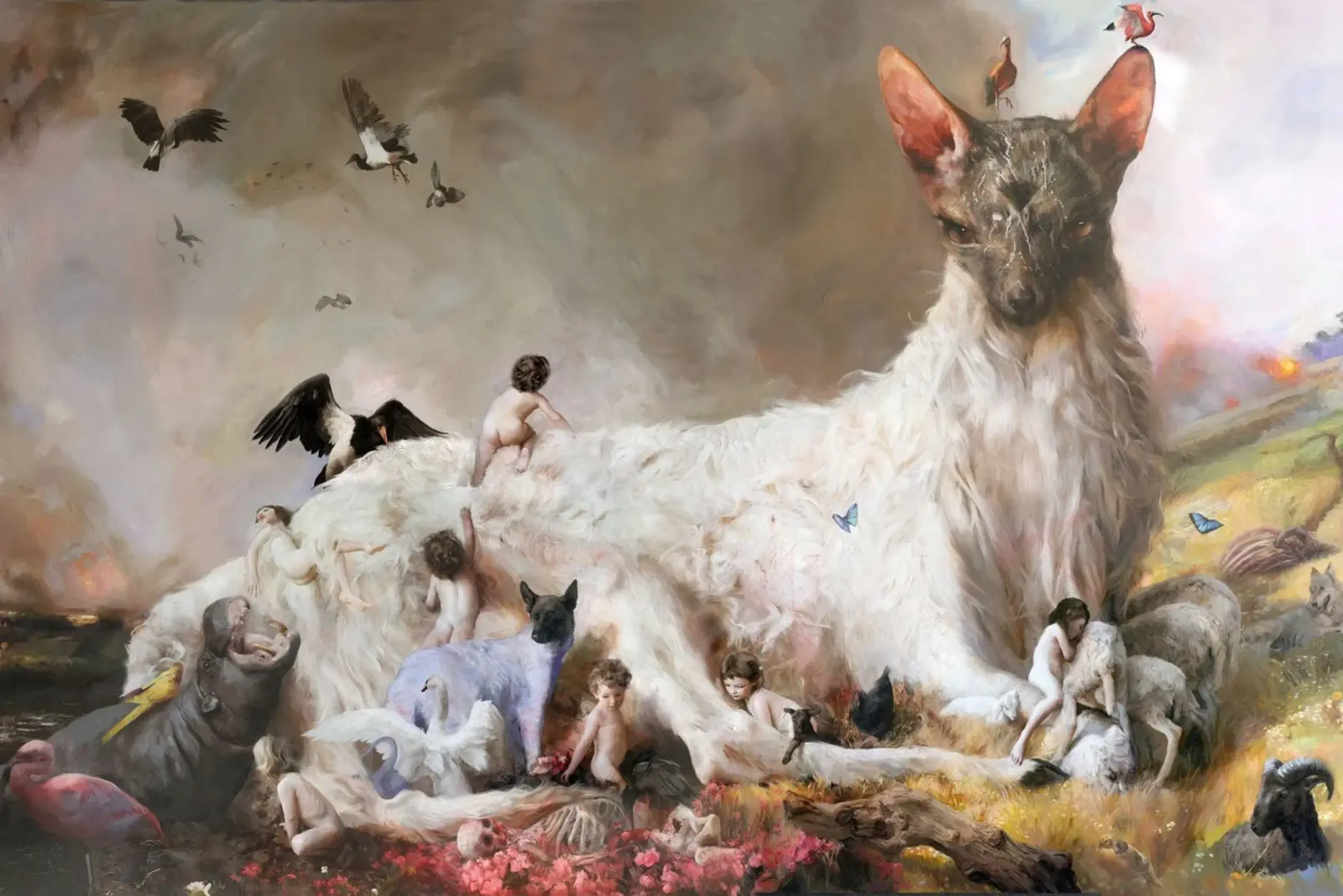 Guillermo Lorca Dio animale pellicola backlit da Birgitart