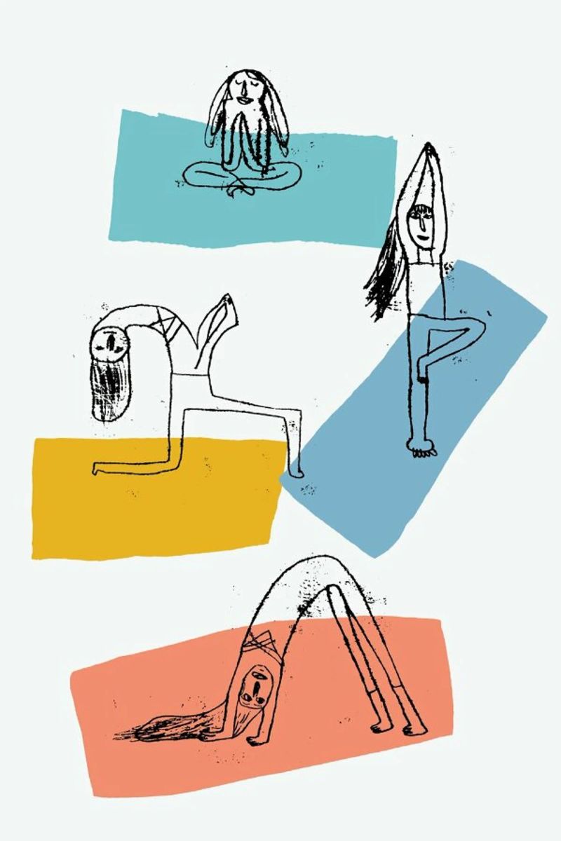 Yoga poster de Pure