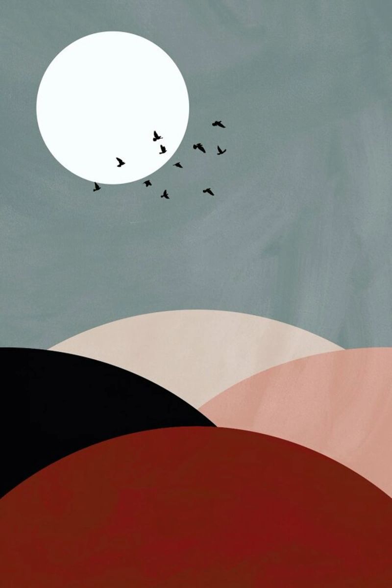 Hillscape II poster by Pure