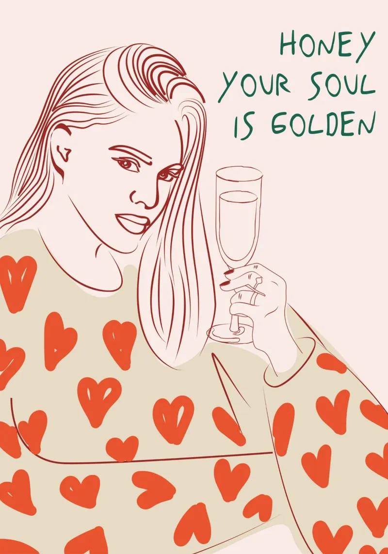 Golden Soul poster by Retro Love
