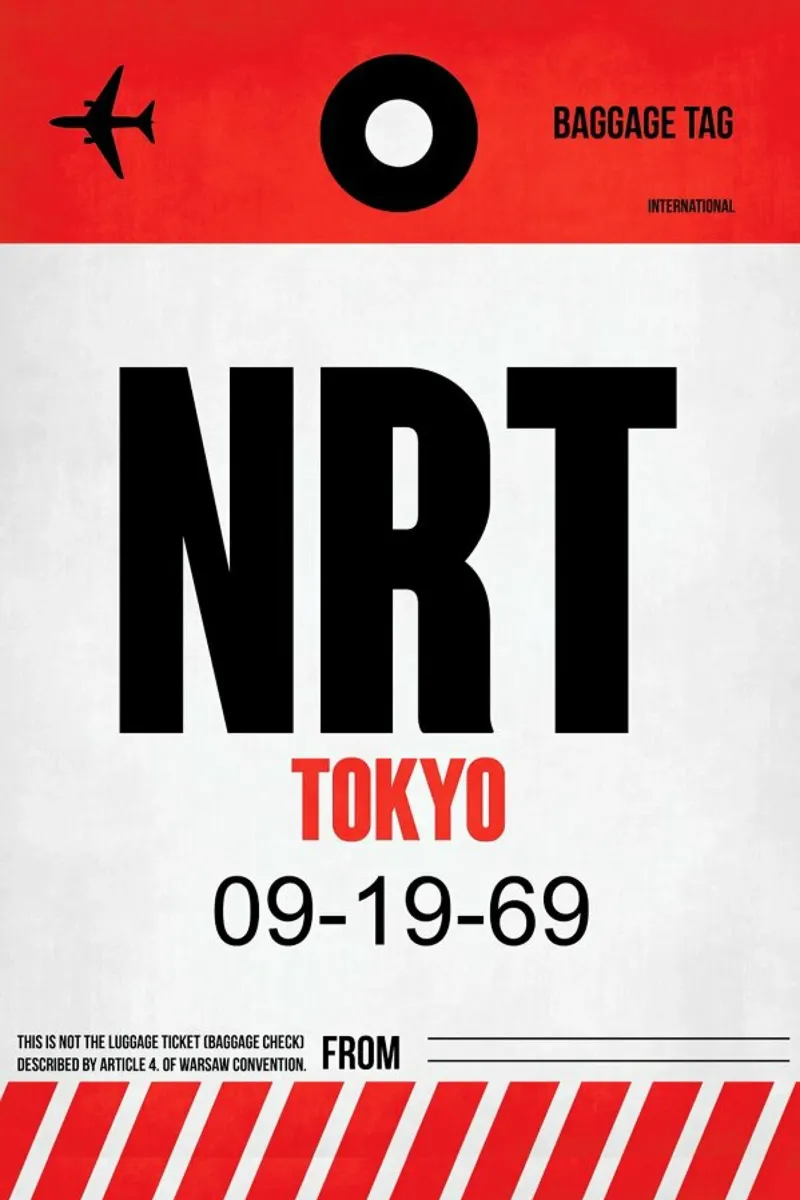 NRT-Tokio pellicola backlit da Naxart