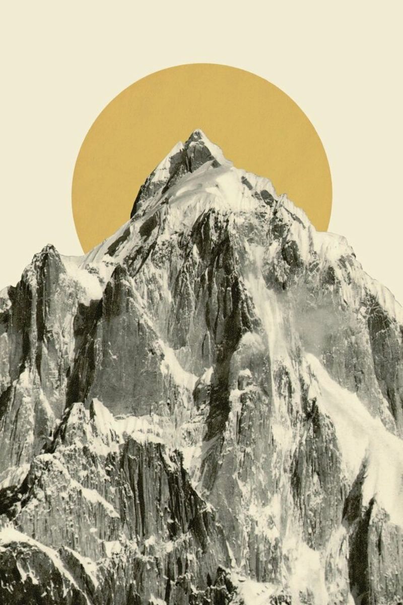 Mountainscape 5 poster by Florent Bodart
