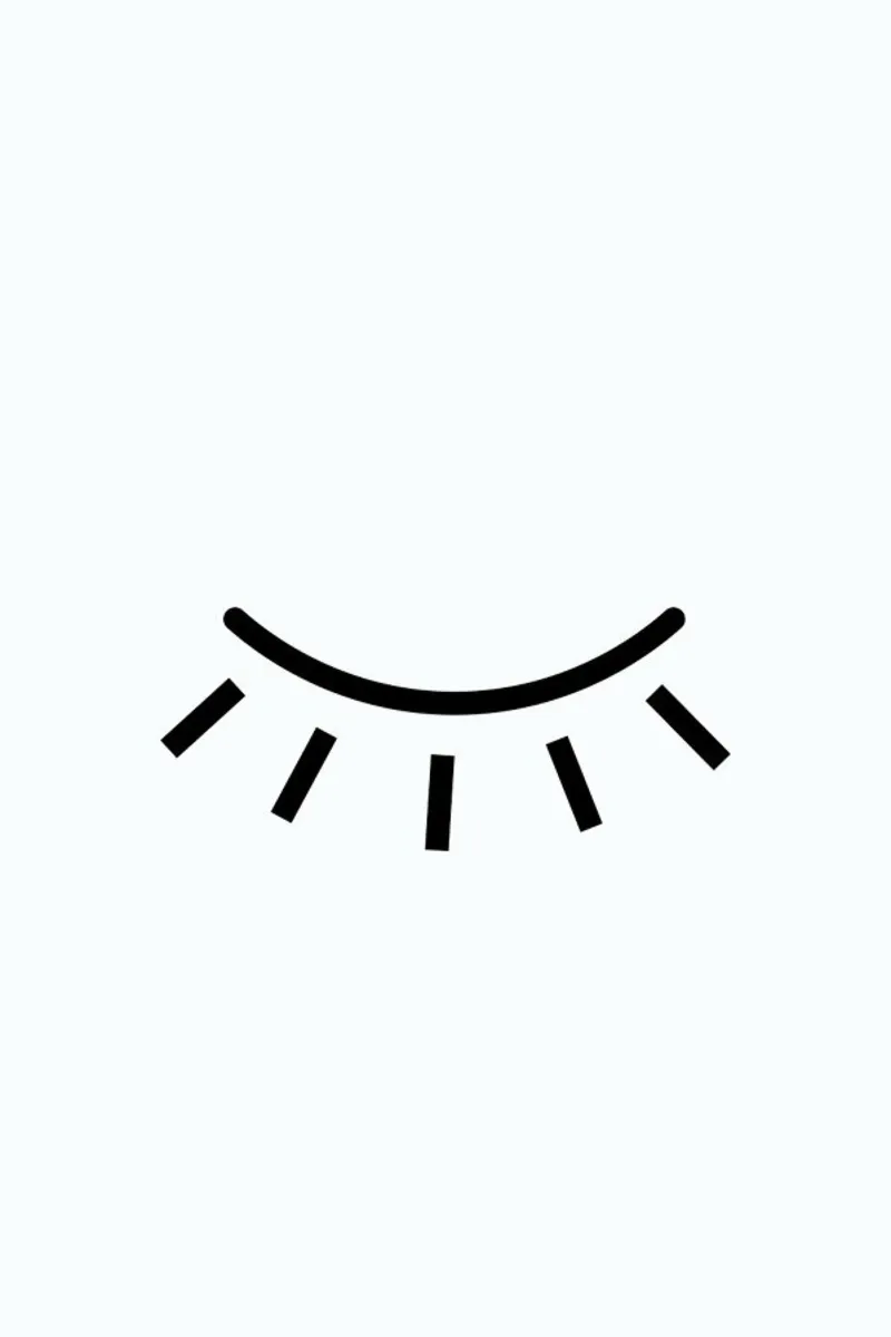 Closed Eye White metacrilato de daylight design studio