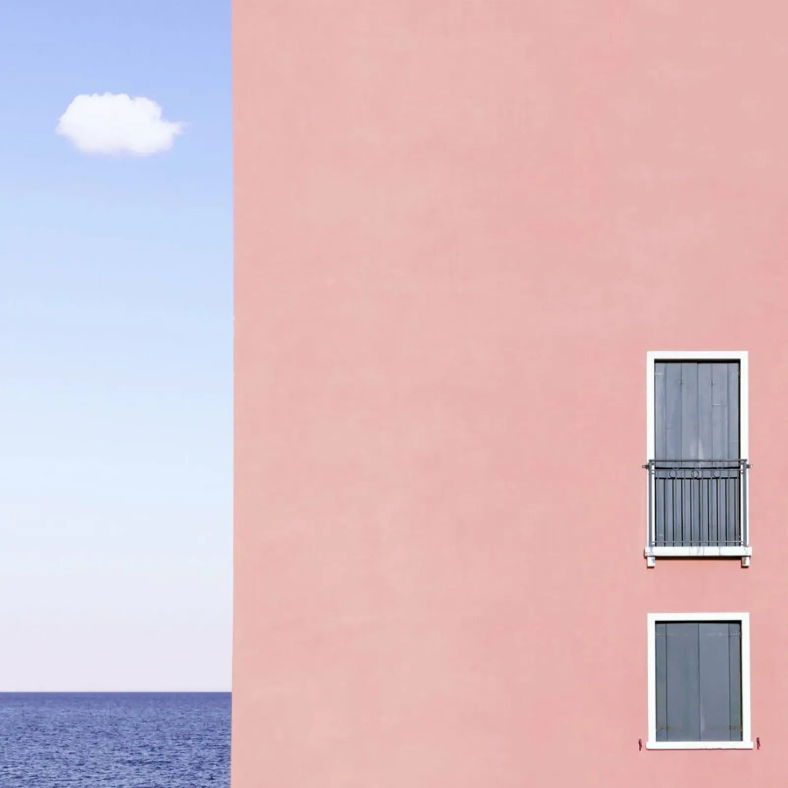 The House, The Cloud, The Sea poster by Rupert Höller