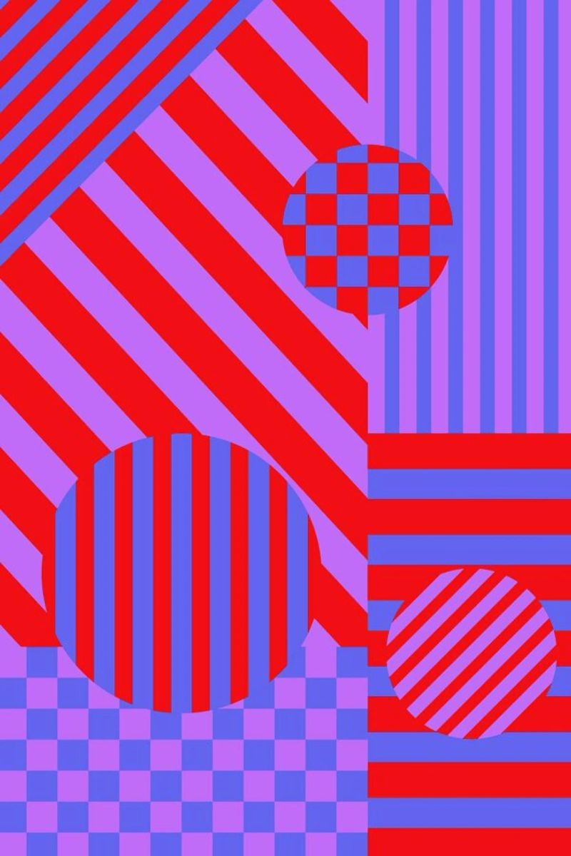 Checks and Stripes 1 poster de La Come Di