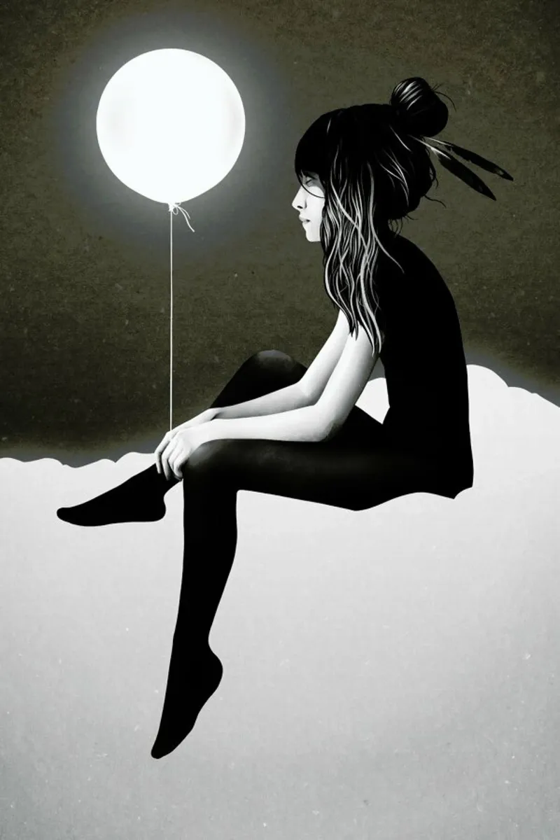 No Such Thing As Nothing (by Night) backlit folie van Ruben Ireland