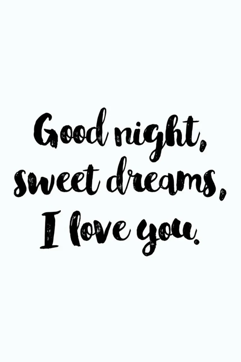 Sweet Dreams poster con telaio in legno da Little Flourishes
