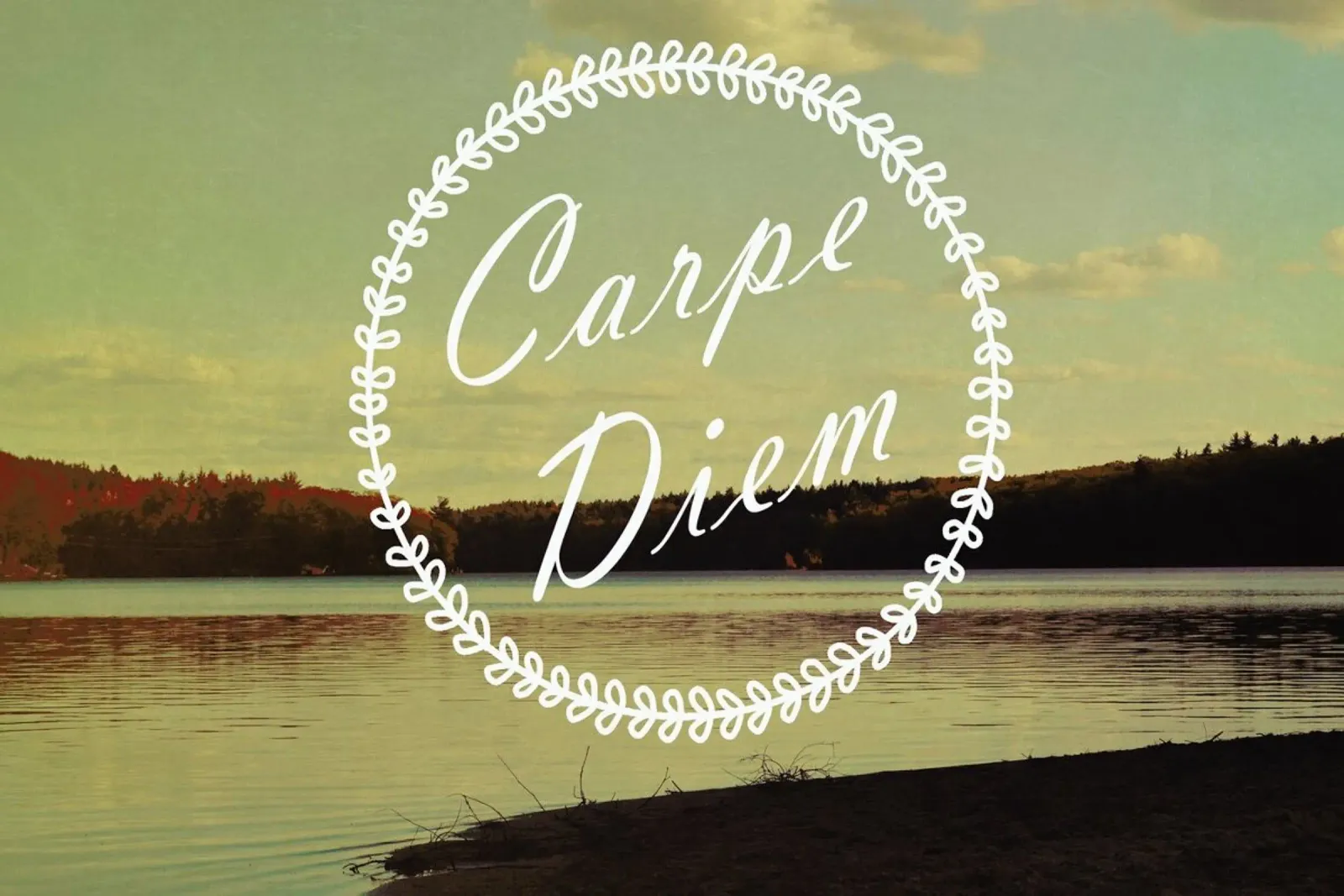 Carpe Diem pellicola backlit da Vintage Skies