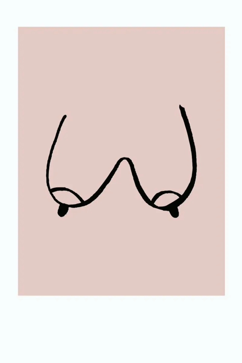 Busenfreunde No. 2 poster con telaio in plastica da typealive