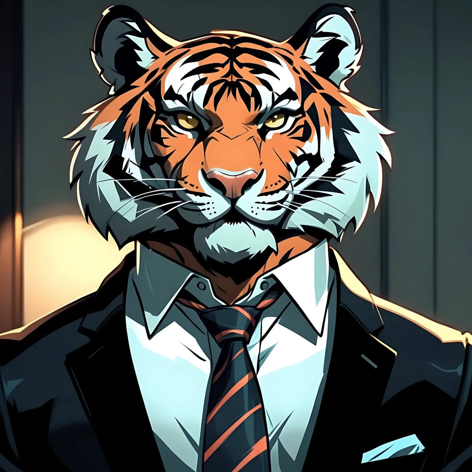Stile_tigre_C_1 plexiglass da Tierisch bunt by LK