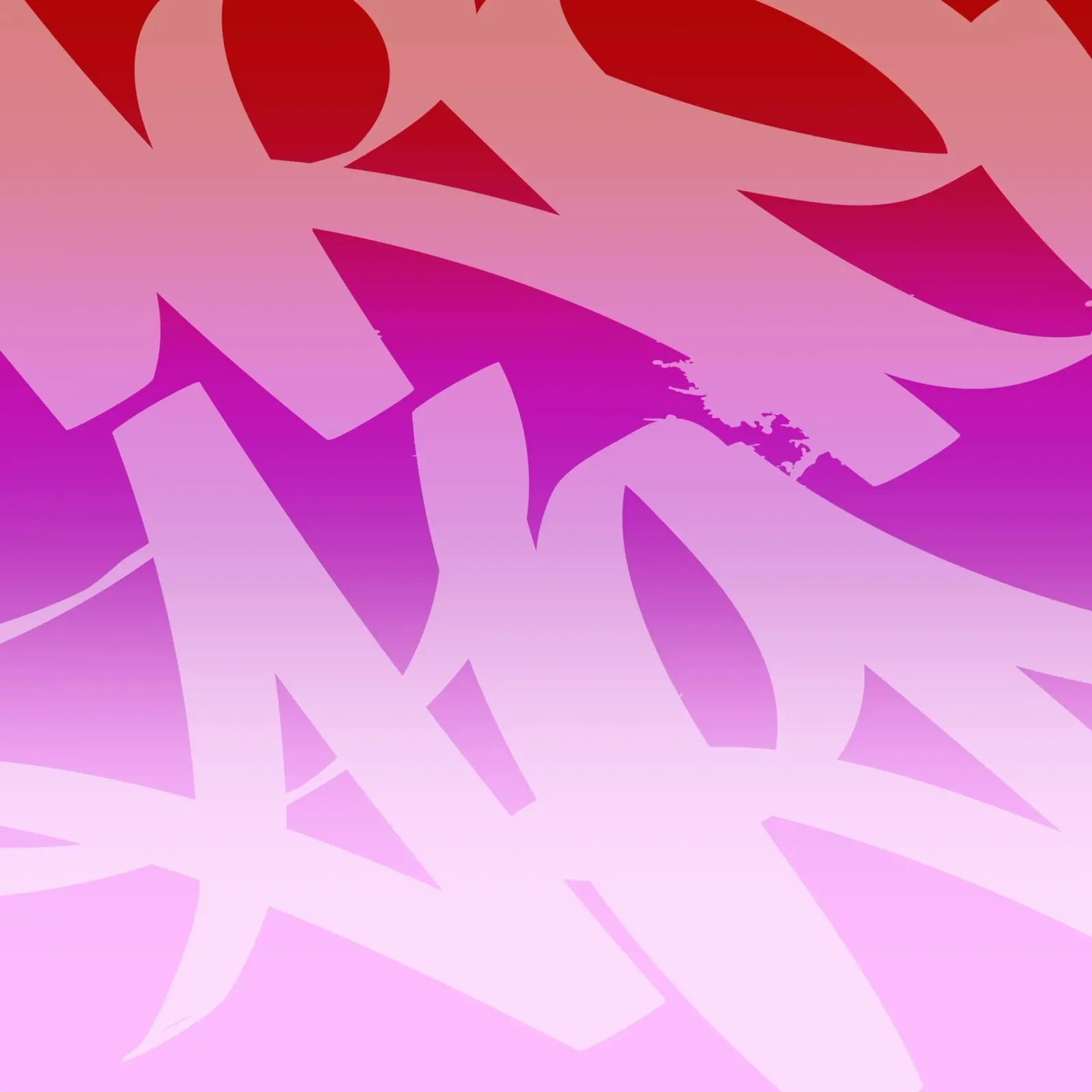 Pinky Graffiti alluminio dibond da Flo Klein