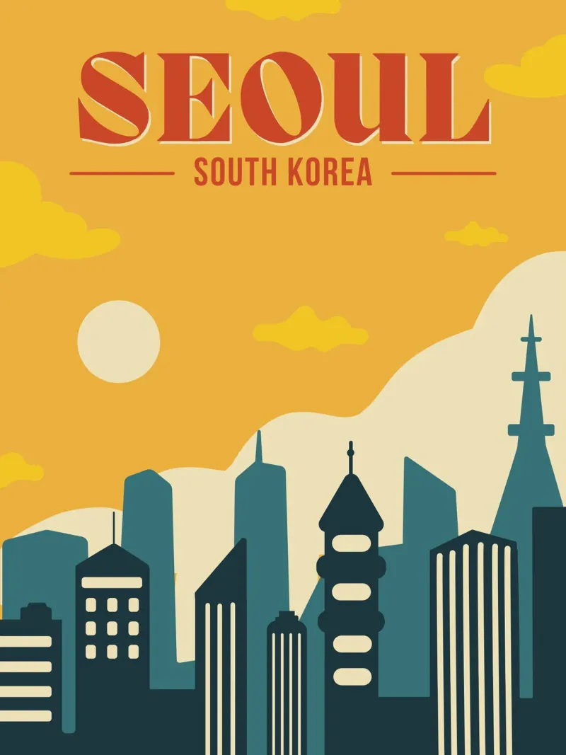 Seoul poster by Dreamer10