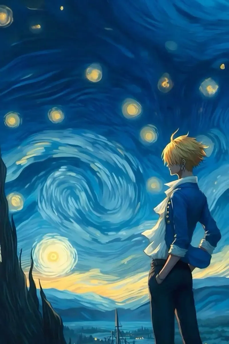Sanji di notte pellicola backlit da Waylons Studio
