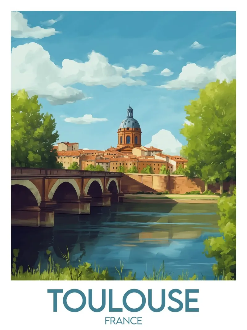 Manifesto di Tolosa poster da Frame the World