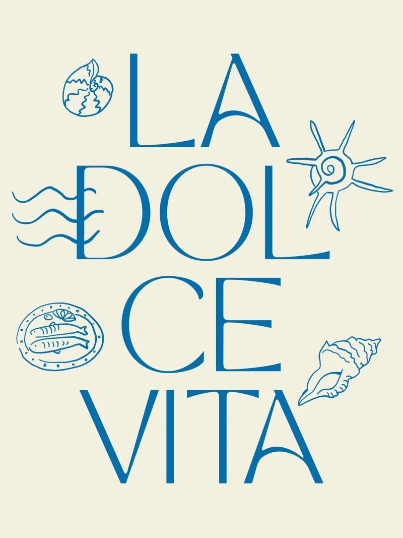 La Dolce Vita, Sea Shell Print pellicola backlit da DolceVita