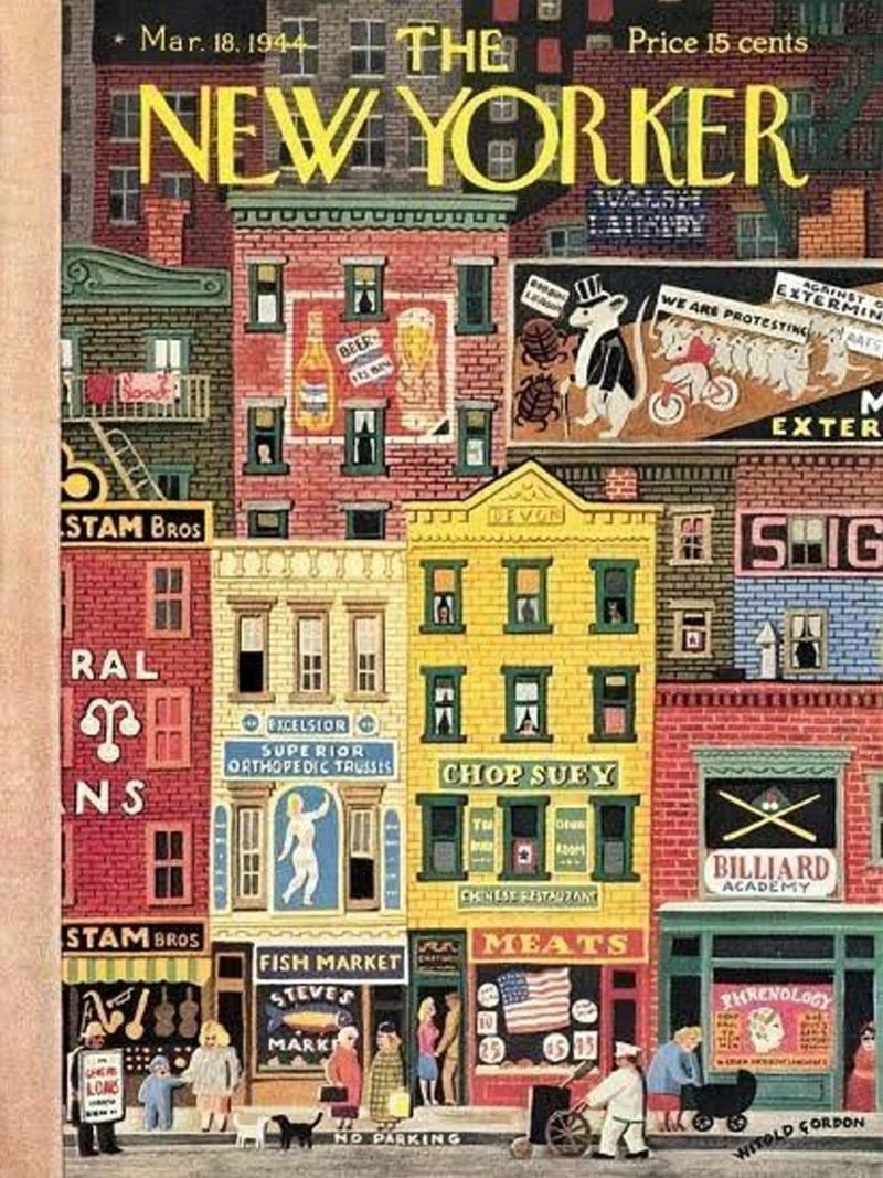 El New Yorker poster de Jamie Studio