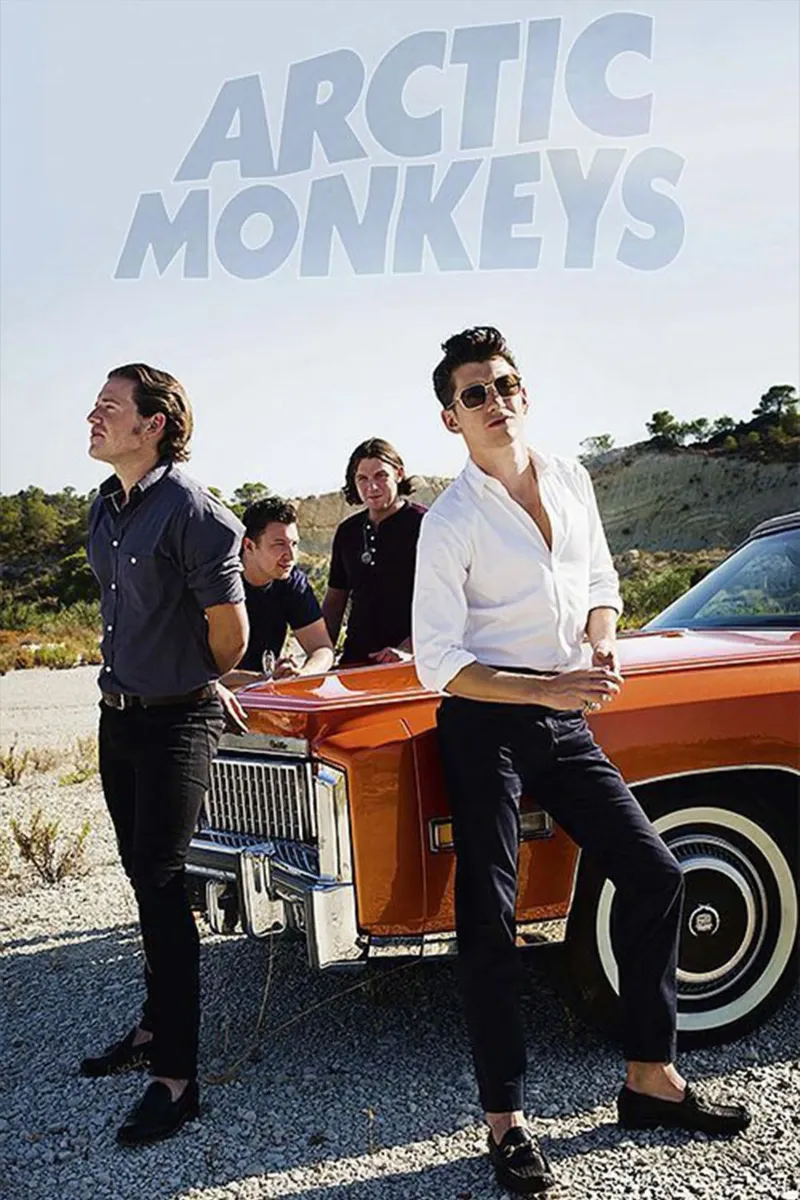 Rock and Roll Artic Monkeys pellicola backlit da Music Life